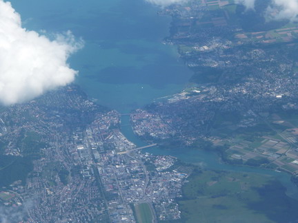Konstanz am Bodensee, Luftaufnahme. (c) Eitelhuber